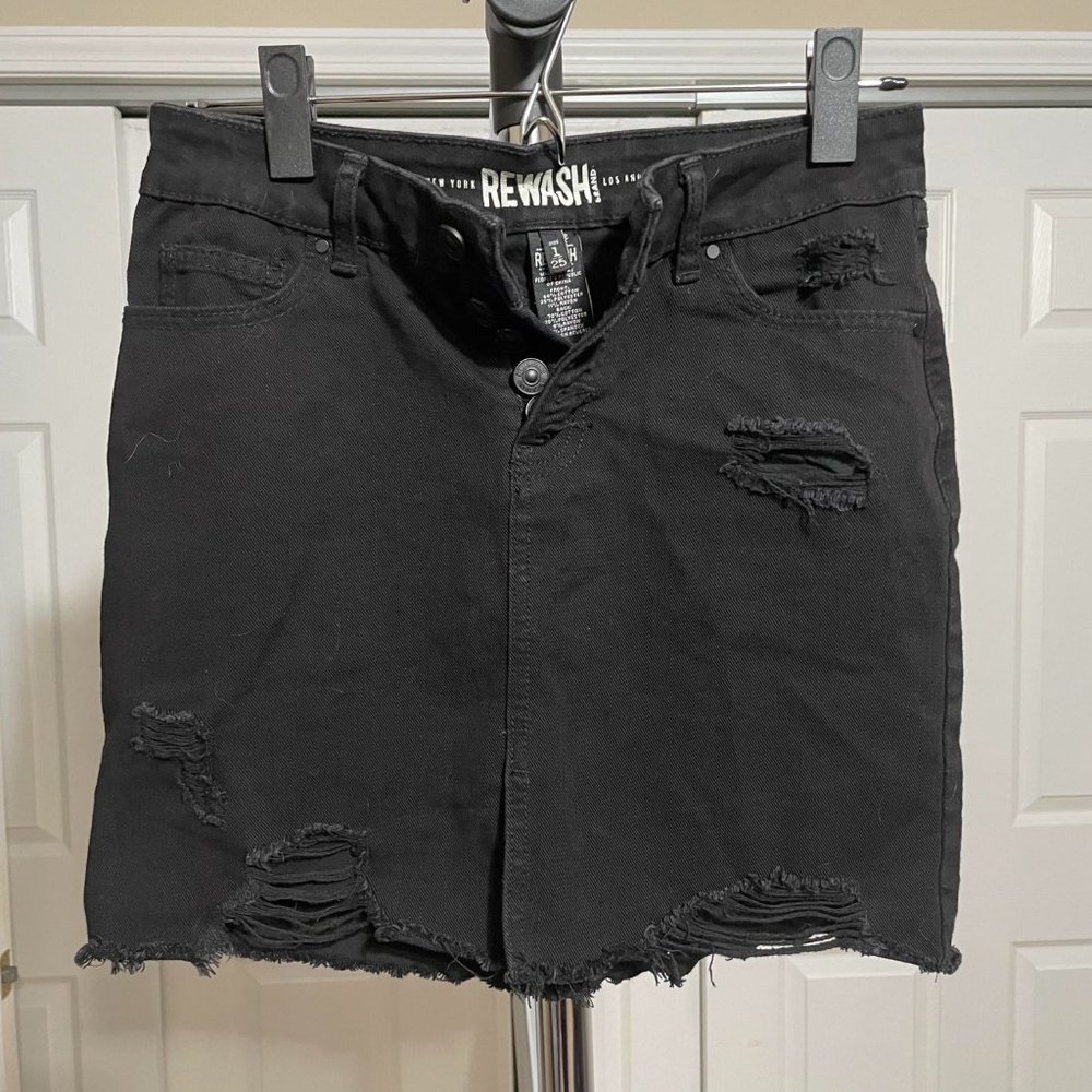 REWASH Denim Skirt size 1/25 Vintage Reunion